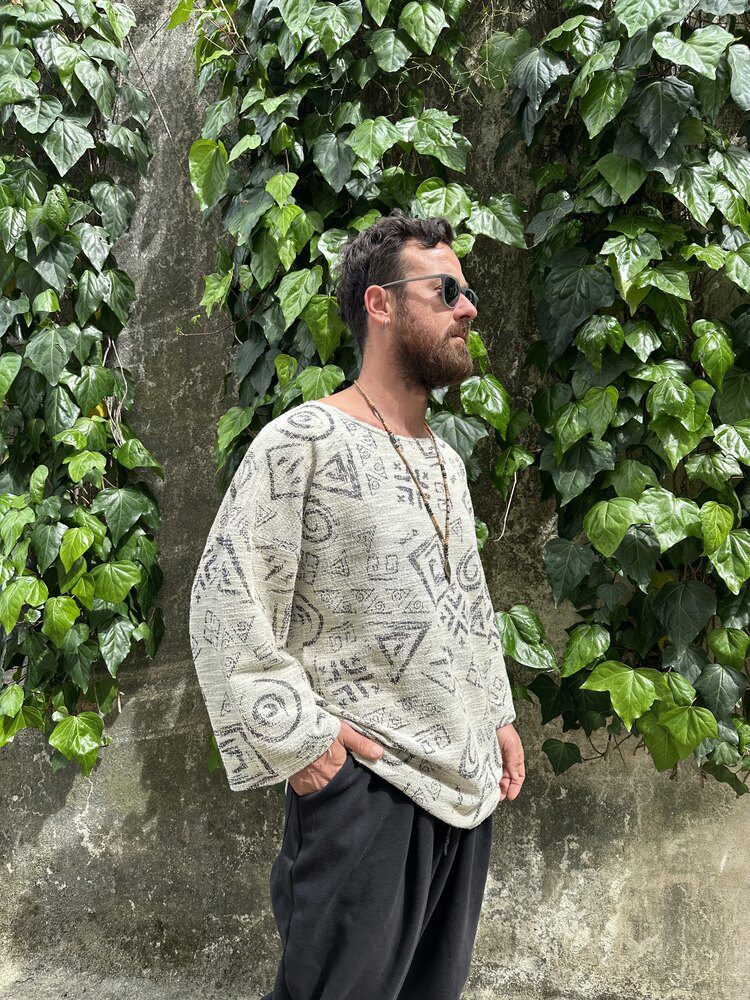Bohem Spiral Desen Üst